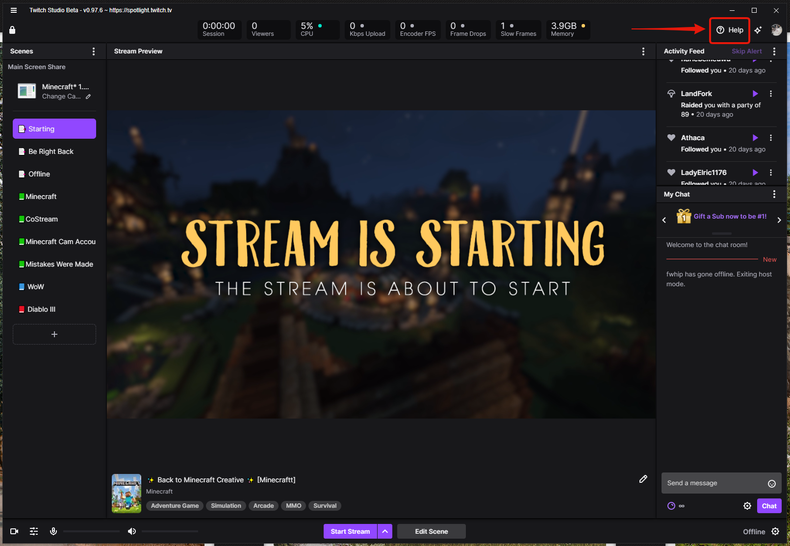 Twitch Studio Beta Details & FAQ