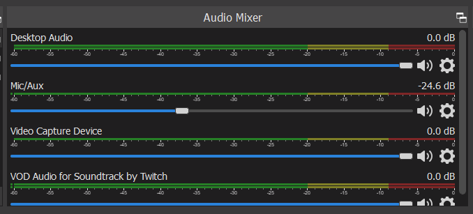 Soundtrack Audio Configuration Help for Streaming