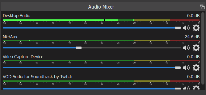 obs studio not picking up desktop audio