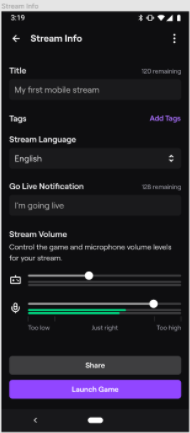 Twitch: Transmissão ao vivo – Apps no Google Play